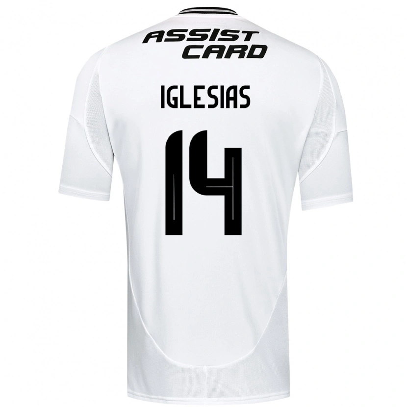 Danxen Kinderen Luciano Iglesias #14 Zwart Wit Geel Thuisshirt Thuistenue 2025/26 T-Shirt