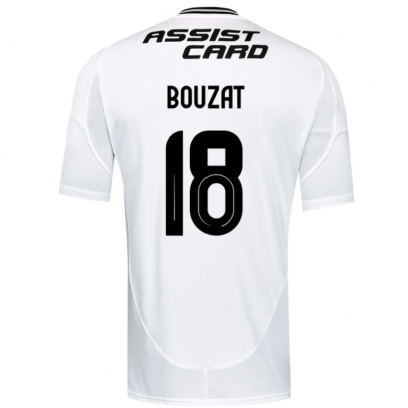 Danxen Kinderen Agustín Bouzat #18 Zwart Wit Geel Thuisshirt Thuistenue 2025/26 T-Shirt