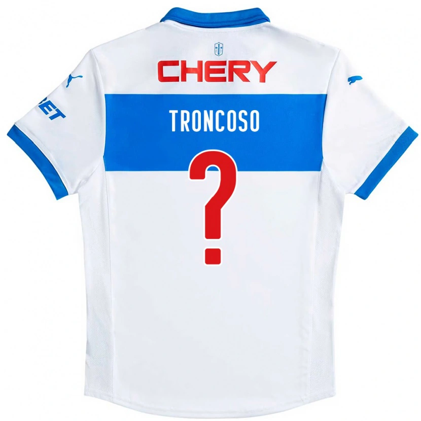 Danxen Kinderen Leonardo Troncoso #0 Zwart Blauw Thuisshirt Thuistenue 2025/26 T-Shirt