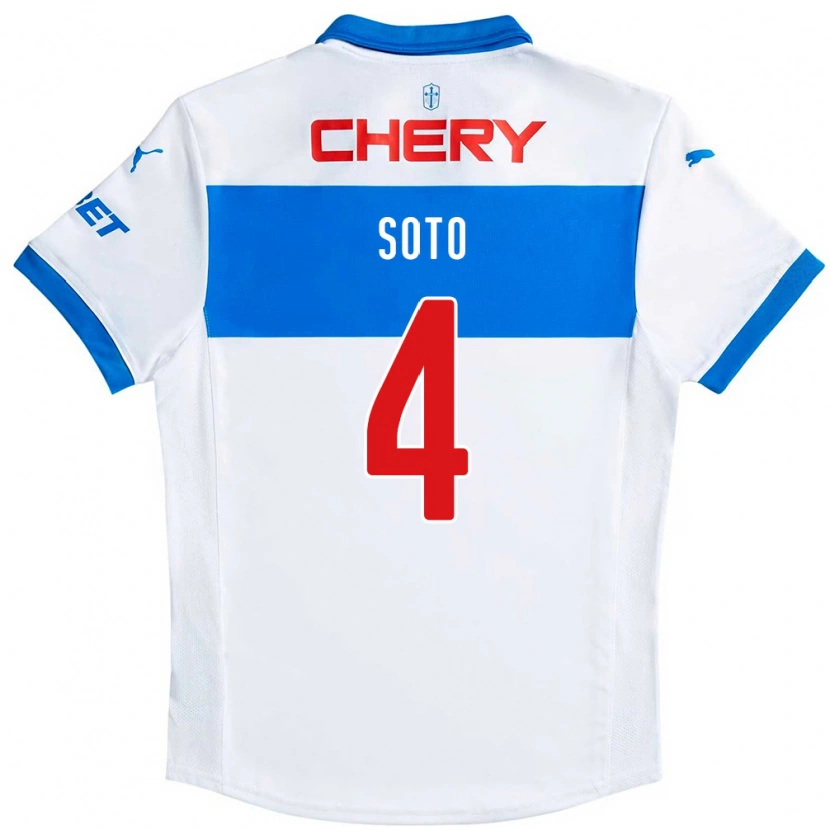 Danxen Kinderen Guillermo Soto #4 Zwart Blauw Thuisshirt Thuistenue 2025/26 T-Shirt