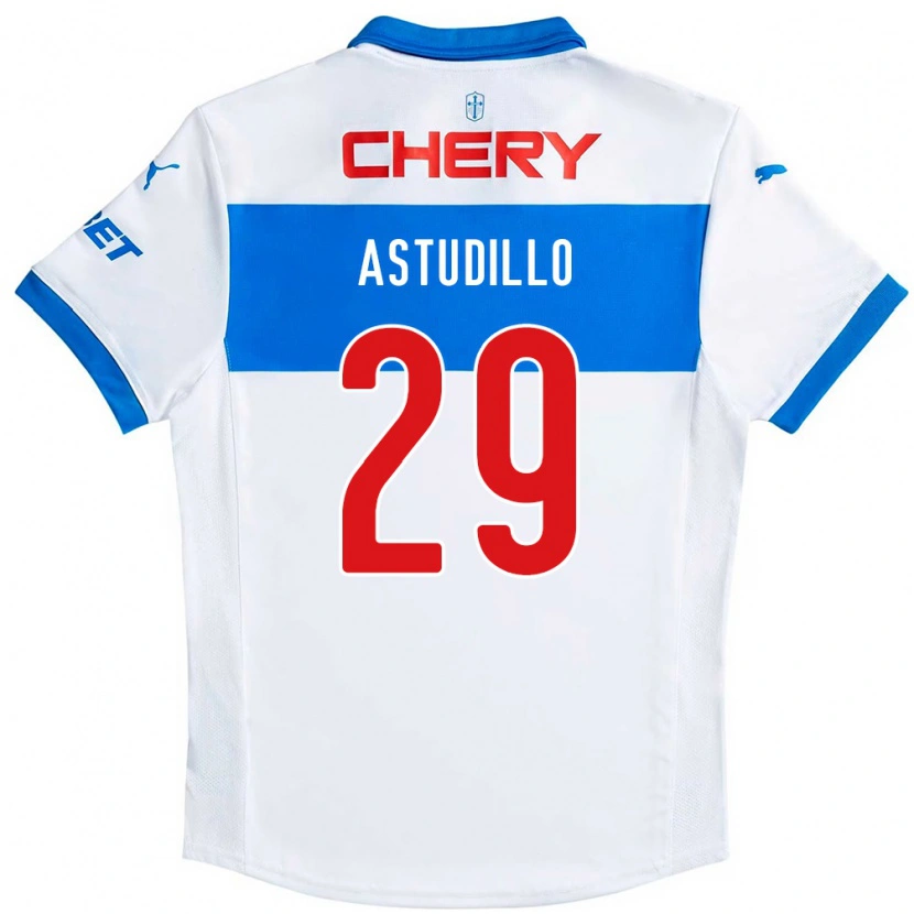Danxen Kinderen Aaron Astudillo #29 Zwart Blauw Thuisshirt Thuistenue 2025/26 T-Shirt