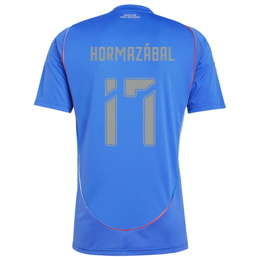 Danxen Kinderen Fabián Hormazábal #17 Hemelsblauw Thuisshirt Thuistenue 2025/26 T-Shirt