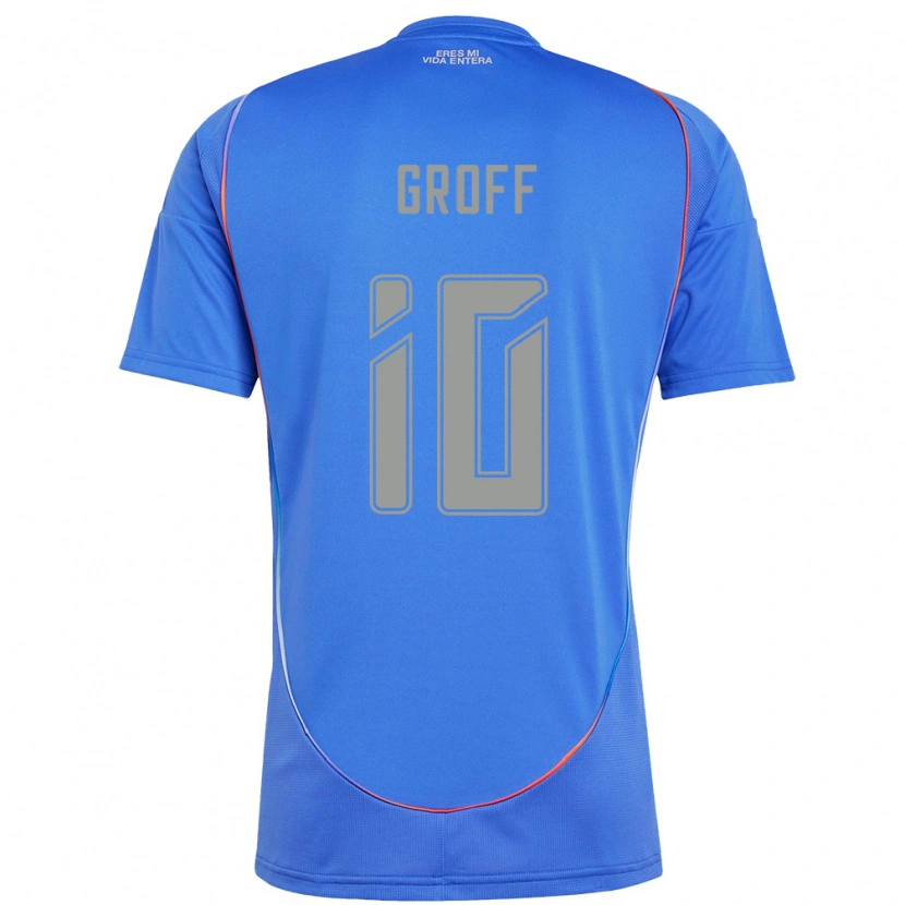 Danxen Kinderen Llanka Groff #10 Hemelsblauw Thuisshirt Thuistenue 2025/26 T-Shirt