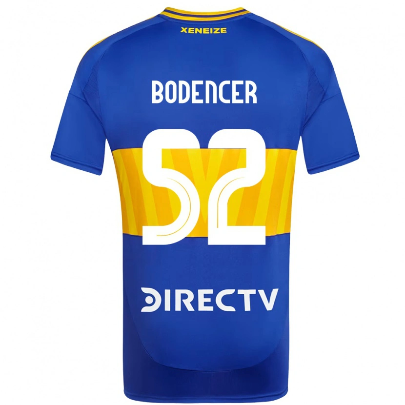 Danxen Kinderen Erik Bodencer #52 Koningsblauw Geel Thuisshirt Thuistenue 2025/26 T-Shirt