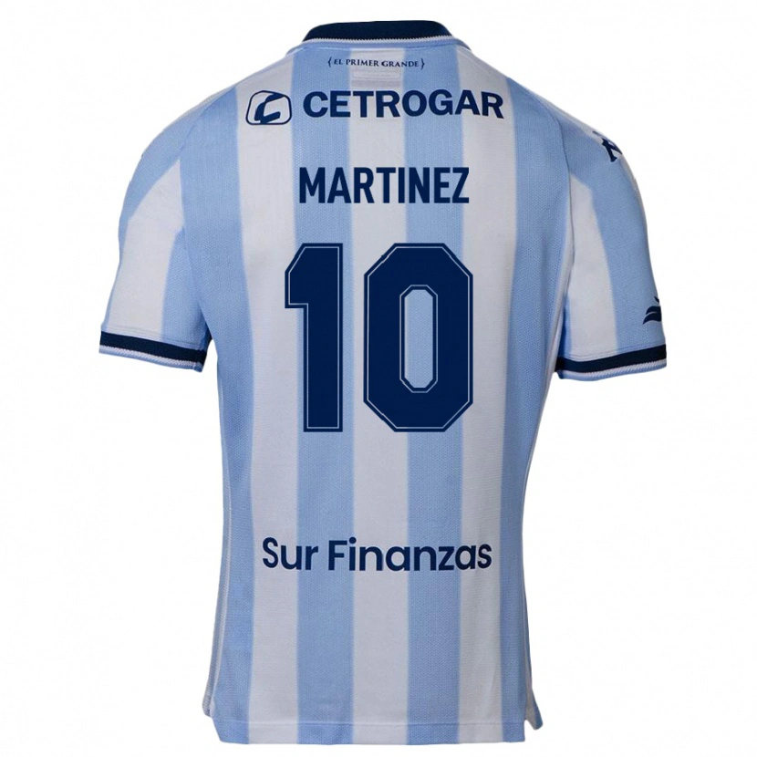 Danxen Kinderen Roger Martinez #10 Hemelsblauw Thuisshirt Thuistenue 2025/26 T-Shirt