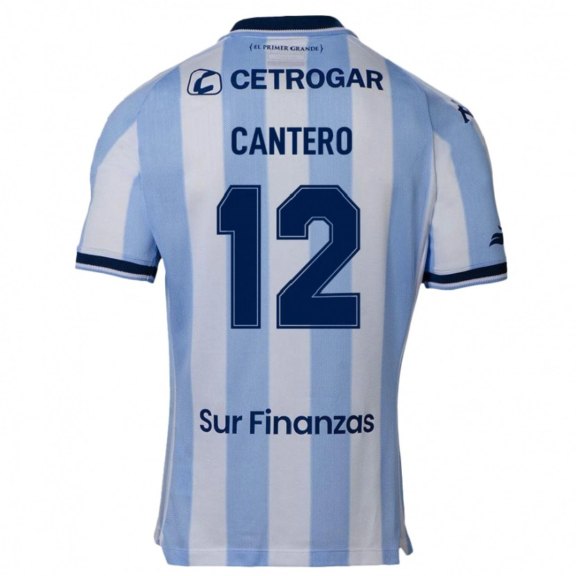 Danxen Kinderen Milton Cantero #12 Hemelsblauw Thuisshirt Thuistenue 2025/26 T-Shirt