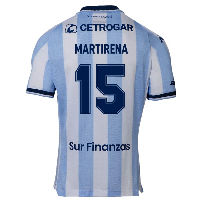 Danxen Kinderen Gastón Martirena #15 Hemelsblauw Thuisshirt Thuistenue 2025/26 T-Shirt