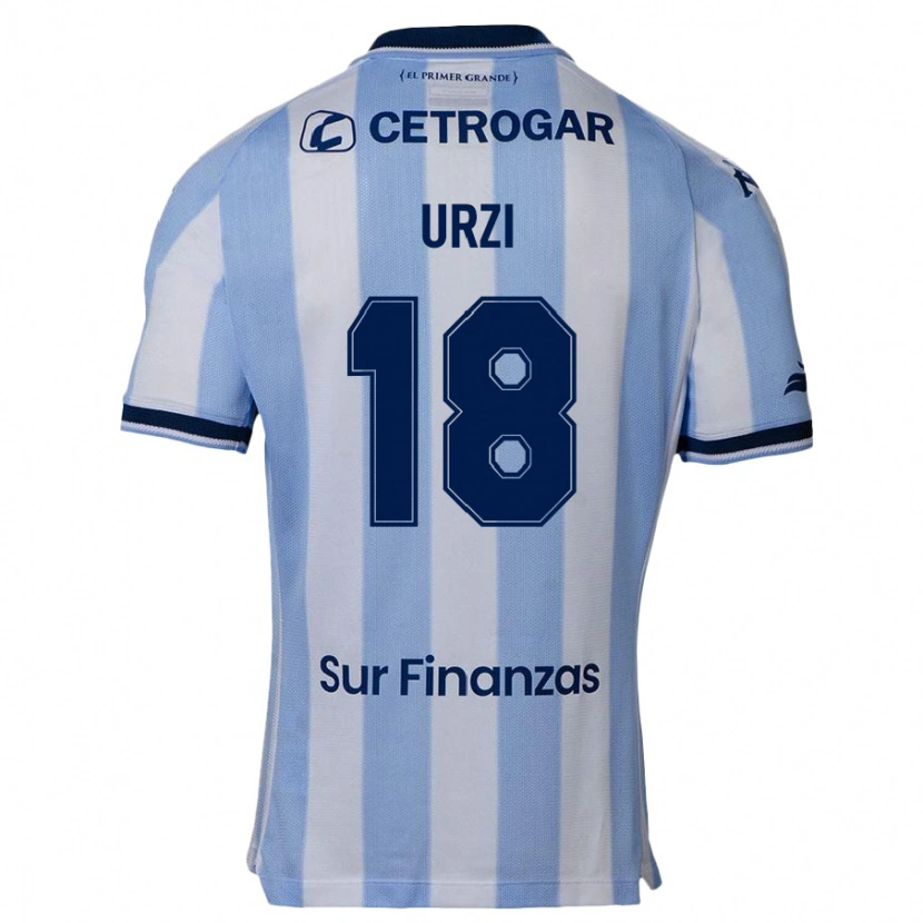 Danxen Kinderen Agustín Urzi #18 Hemelsblauw Thuisshirt Thuistenue 2025/26 T-Shirt