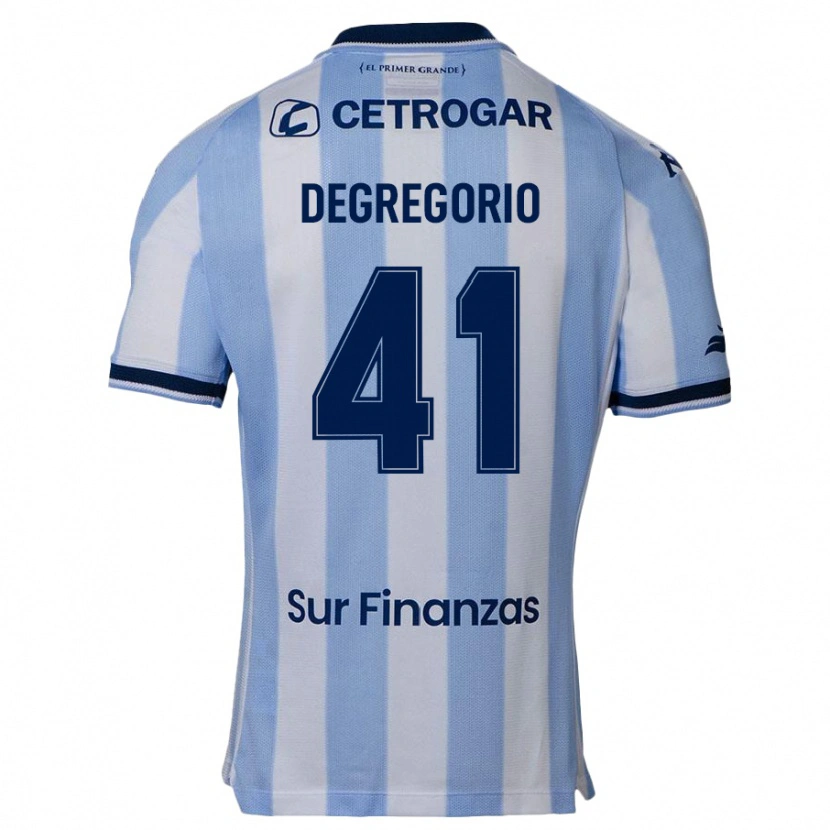 Danxen Kinderen Ramiro Degregorio #41 Hemelsblauw Thuisshirt Thuistenue 2025/26 T-Shirt
