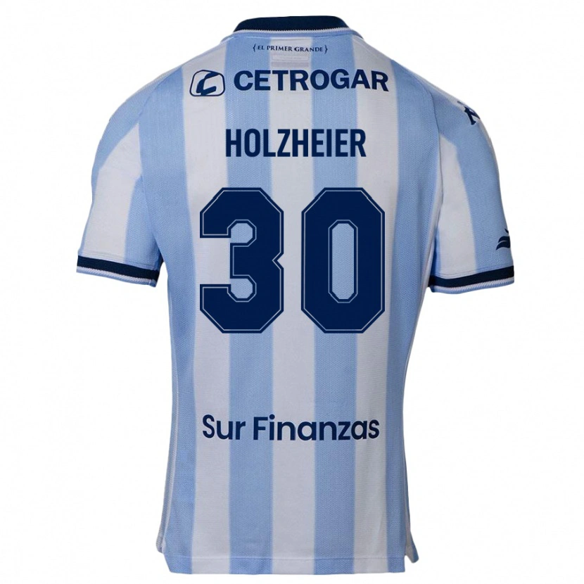 Danxen Kinderen Agostina Holzheier #30 Hemelsblauw Thuisshirt Thuistenue 2025/26 T-Shirt