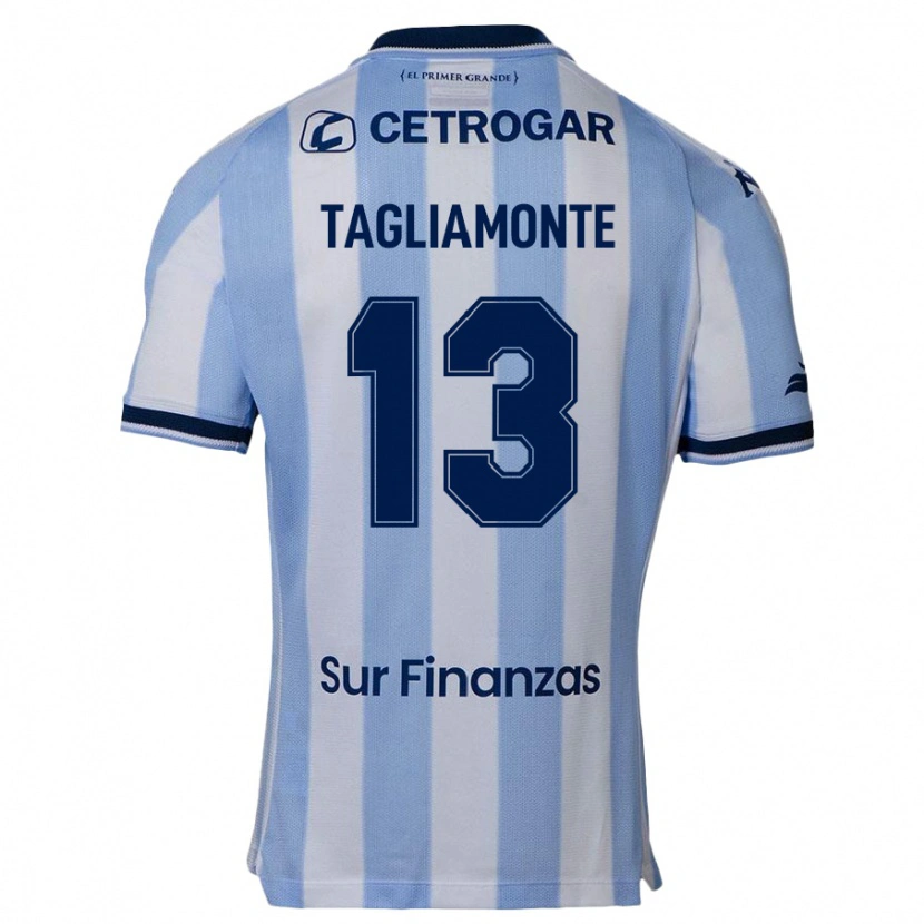 Danxen Kinderen Matias Tagliamonte #13 Hemelsblauw Thuisshirt Thuistenue 2025/26 T-Shirt