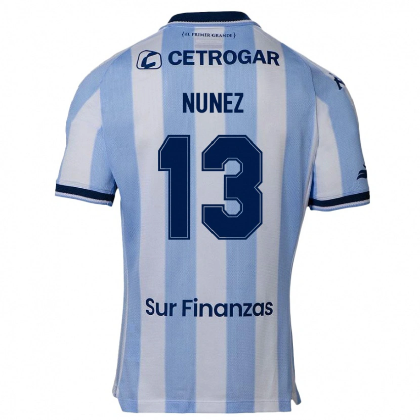 Danxen Kinderen Matias Nunez #13 Hemelsblauw Thuisshirt Thuistenue 2025/26 T-Shirt