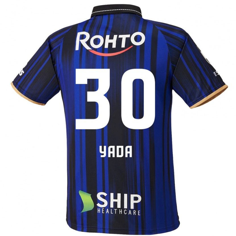 Danxen Kinderen Yukito Yada #30 Blauw Wit Zwart Thuisshirt Thuistenue 2025/26 T-Shirt