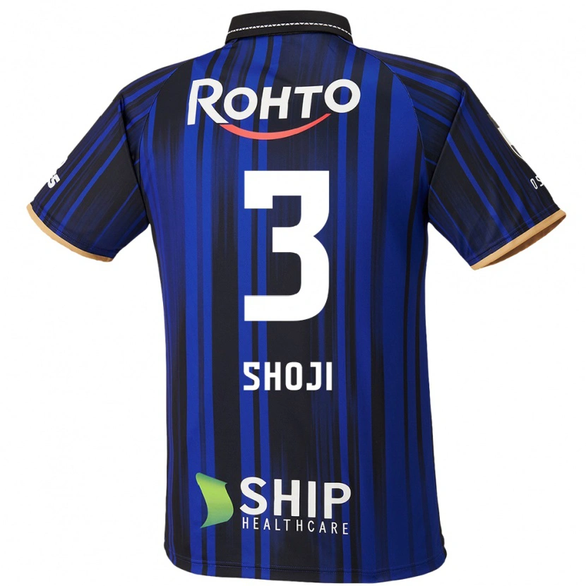 Danxen Kinderen Gen Shoji #3 Blauw Wit Zwart Thuisshirt Thuistenue 2025/26 T-Shirt