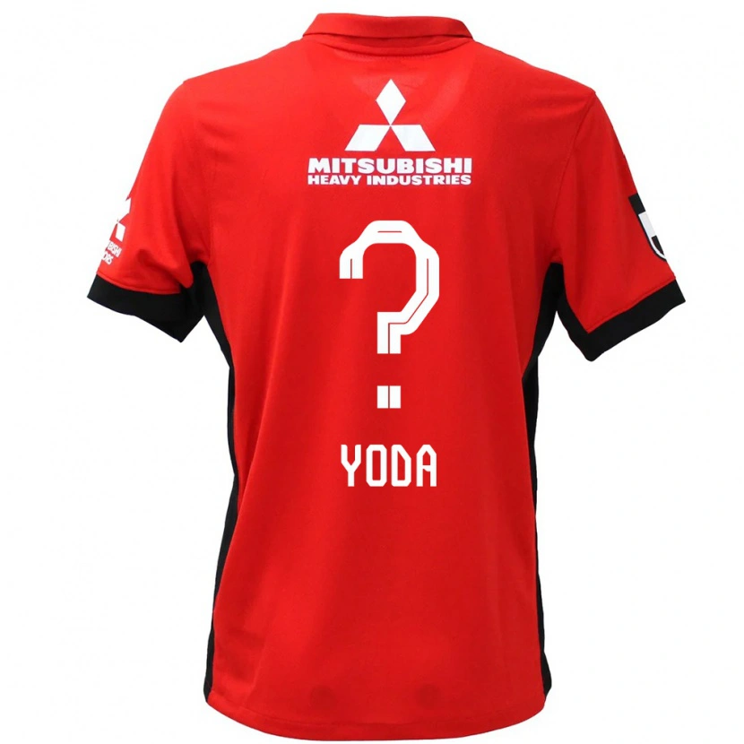 Danxen Kinderen Soshi Yoda #0 Rood Wit Thuisshirt Thuistenue 2025/26 T-Shirt