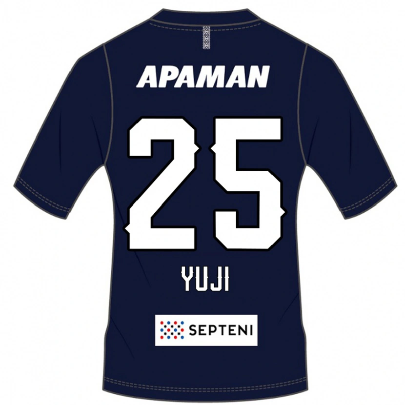 Danxen Kinderen Yuji Kitajima #25 Koningsblauw Wit Thuisshirt Thuistenue 2025/26 T-Shirt