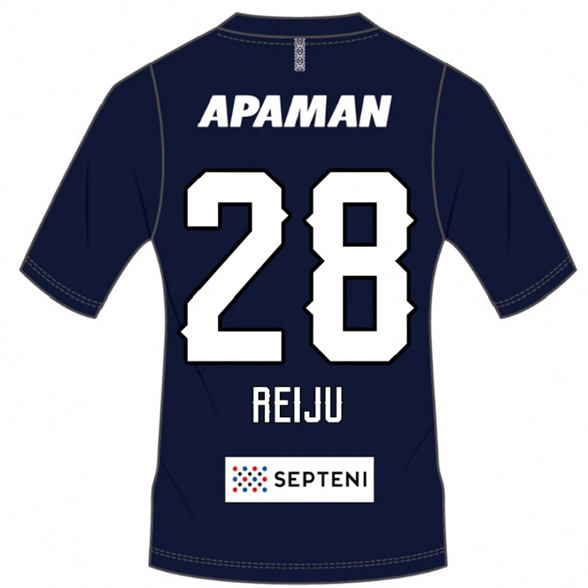 Danxen Kinderen Reiju Tsuruno #28 Koningsblauw Wit Thuisshirt Thuistenue 2025/26 T-Shirt