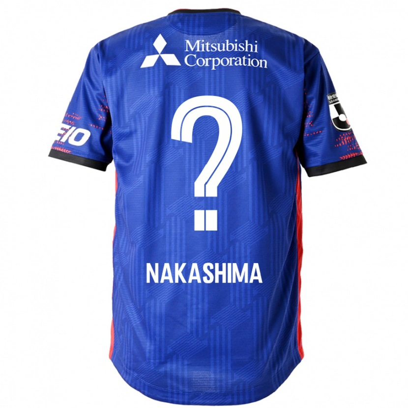 Danxen Kinderen Riku Nakashima #0 Koningsblauw Wit Thuisshirt Thuistenue 2025/26 T-Shirt