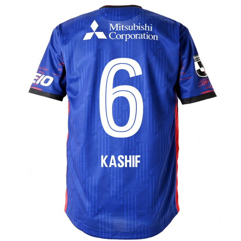 Danxen Kinderen Kashif Bangnagande #6 Koningsblauw Wit Thuisshirt Thuistenue 2025/26 T-Shirt