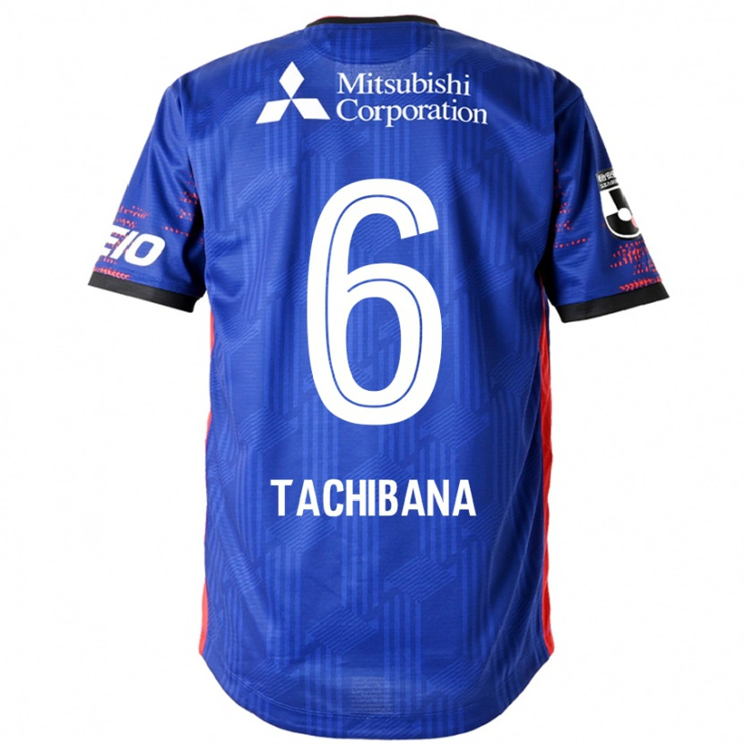 Danxen Kinderen Keigo Tachibana #6 Koningsblauw Wit Thuisshirt Thuistenue 2025/26 T-Shirt