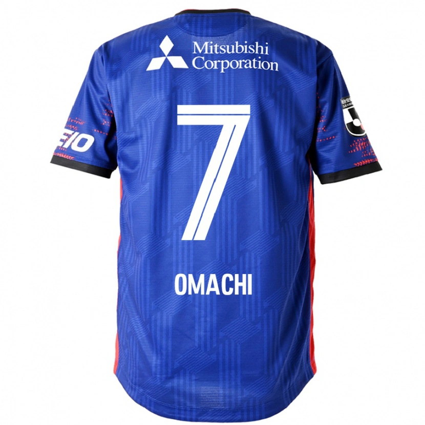 Danxen Kinderen Hyugo Omachi #7 Koningsblauw Wit Thuisshirt Thuistenue 2025/26 T-Shirt