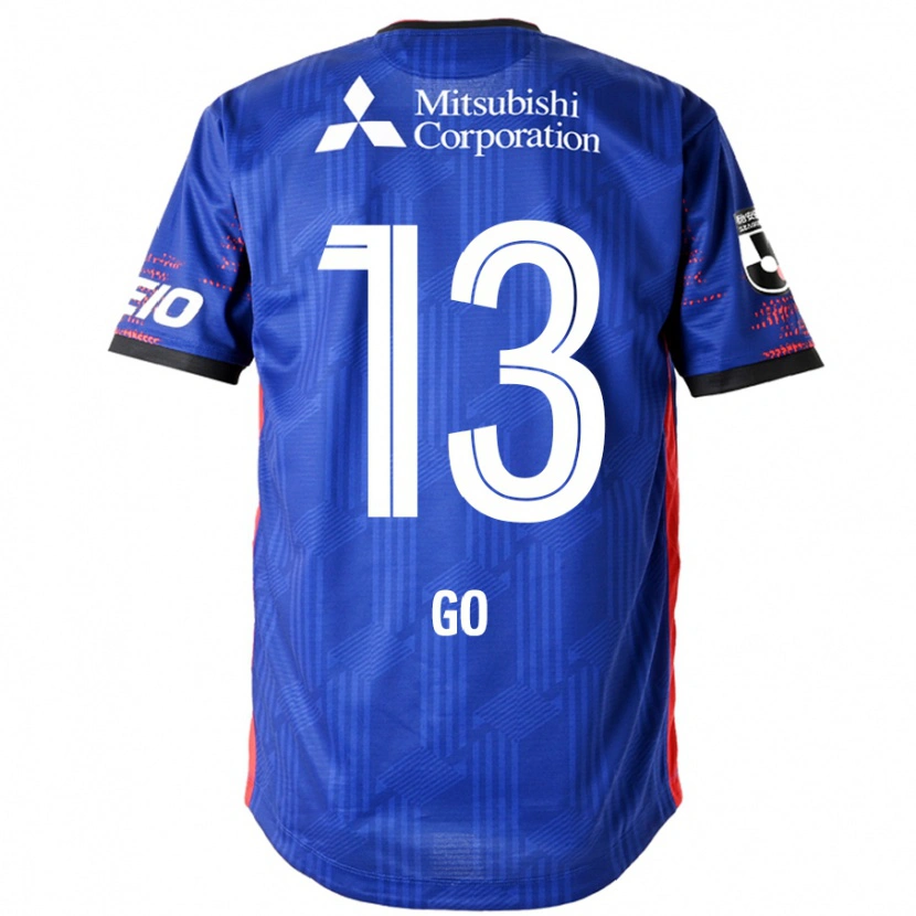 Danxen Kinderen Go Hatano #13 Koningsblauw Wit Thuisshirt Thuistenue 2025/26 T-Shirt