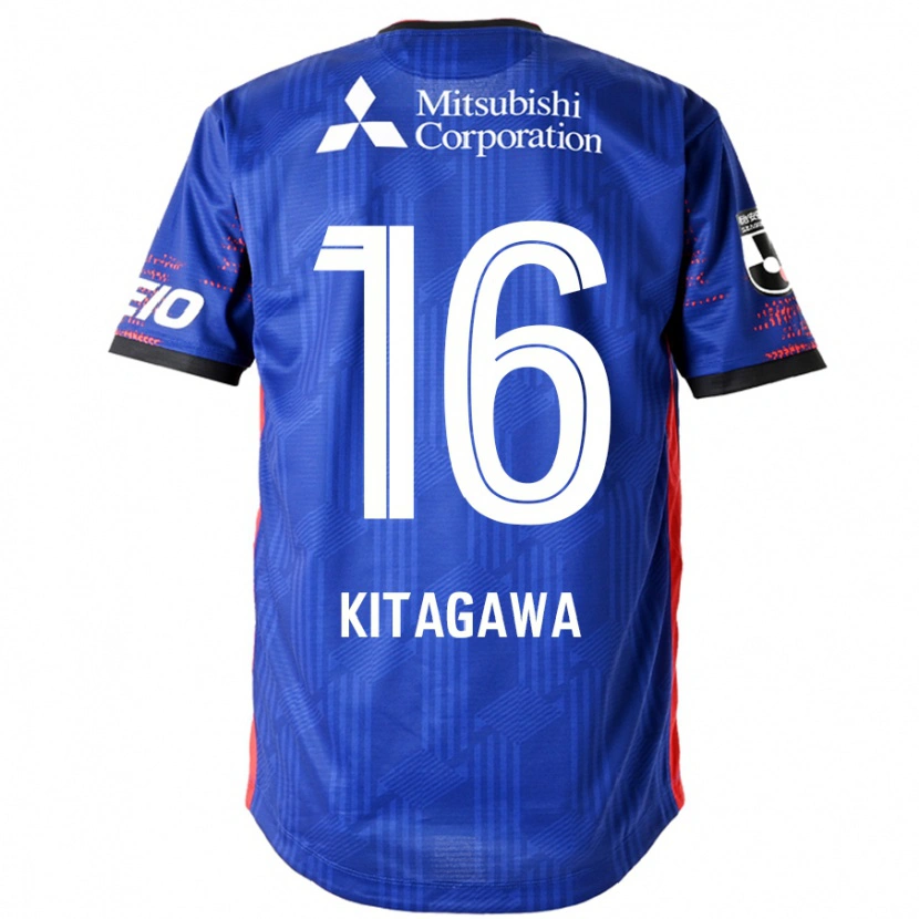 Danxen Kinderen Rento Kitagawa #16 Koningsblauw Wit Thuisshirt Thuistenue 2025/26 T-Shirt