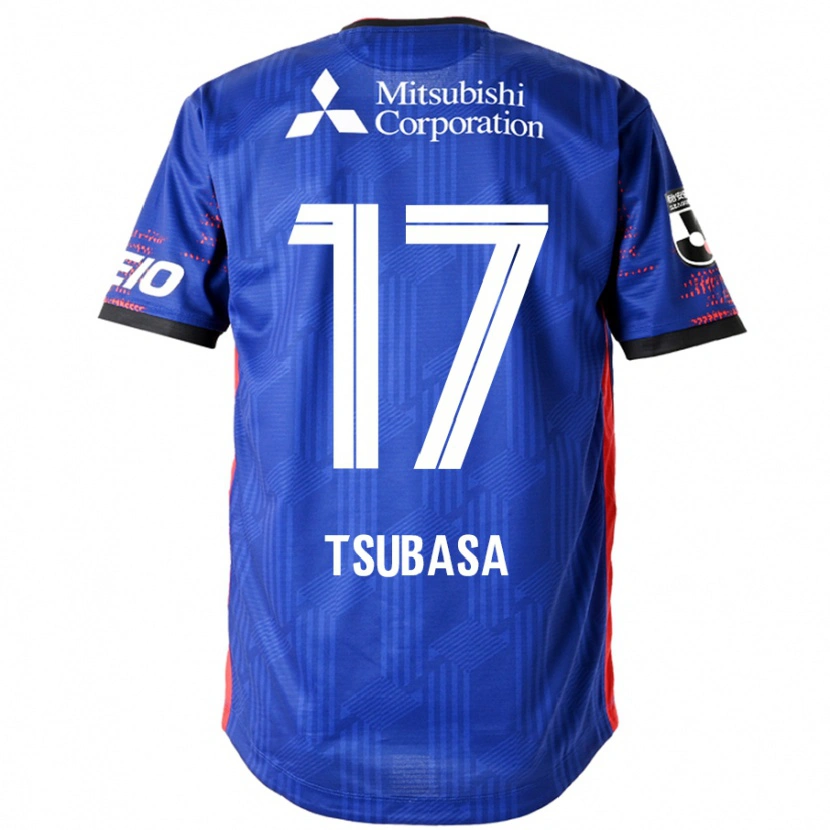 Danxen Kinderen Tsubasa Terayama #17 Koningsblauw Wit Thuisshirt Thuistenue 2025/26 T-Shirt