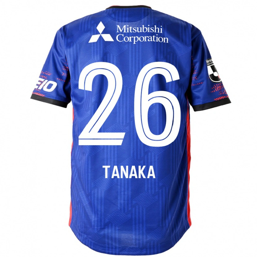 Danxen Kinderen Haruto Tanaka #26 Koningsblauw Wit Thuisshirt Thuistenue 2025/26 T-Shirt