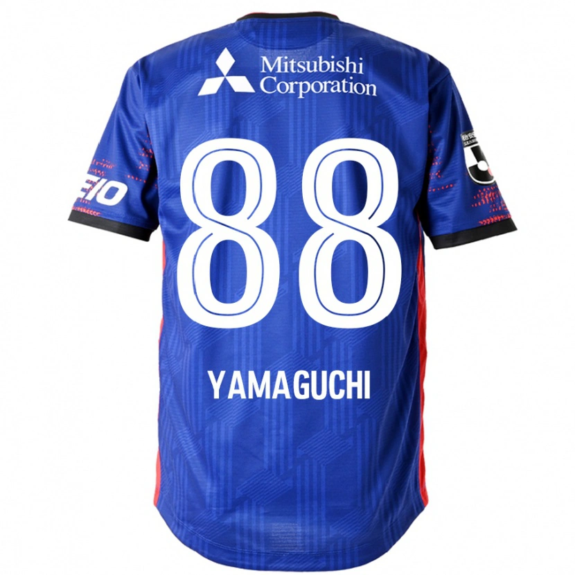 Danxen Kinderen Taiyo Yamaguchi #88 Koningsblauw Wit Thuisshirt Thuistenue 2025/26 T-Shirt