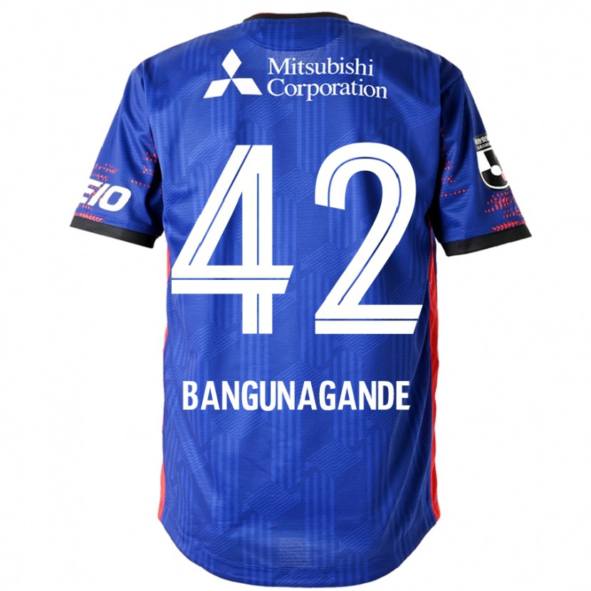 Danxen Kinderen Kashifu Bangunagande #42 Koningsblauw Wit Thuisshirt Thuistenue 2025/26 T-Shirt