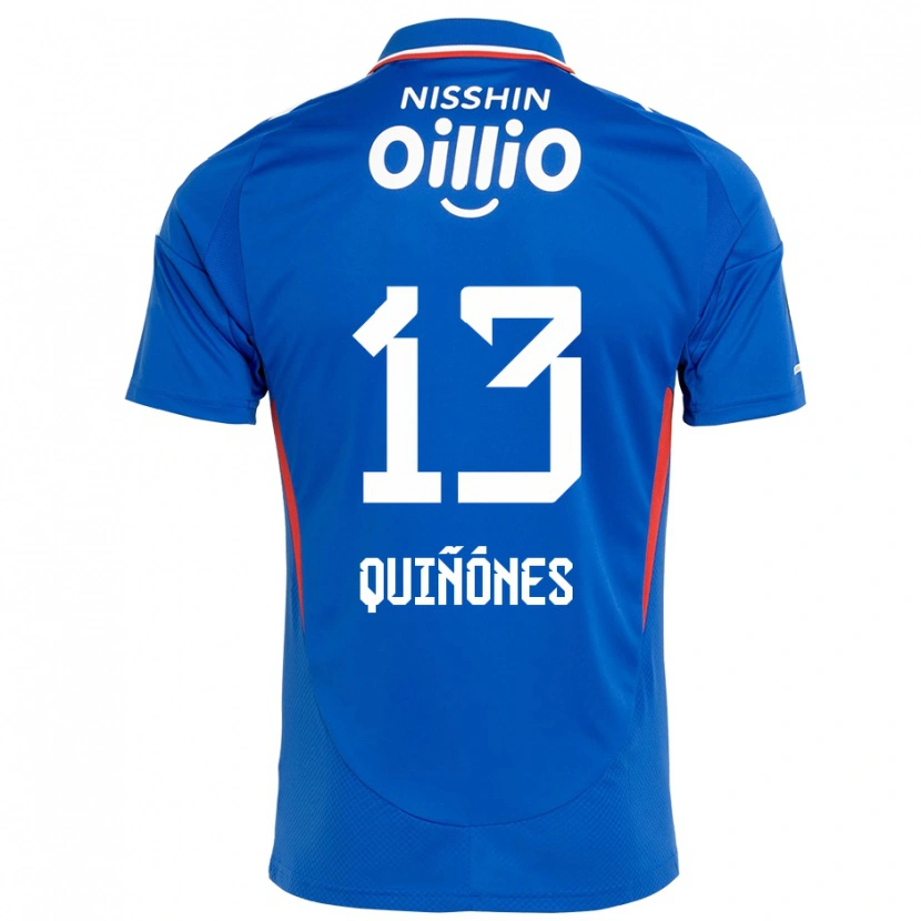 Danxen Kinderen Jeison Quiñónes #13 Koningsblauw Wit Thuisshirt Thuistenue 2025/26 T-Shirt