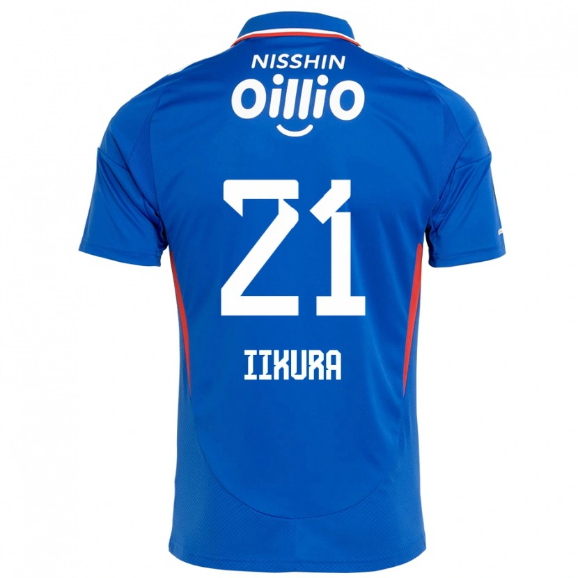 Danxen Kinderen Hiroki Iikura #21 Koningsblauw Wit Thuisshirt Thuistenue 2025/26 T-Shirt