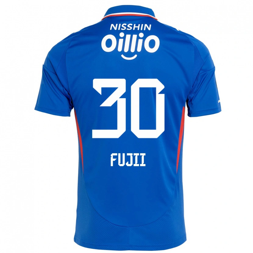 Danxen Kinderen Shota Fujii #30 Koningsblauw Wit Thuisshirt Thuistenue 2025/26 T-Shirt