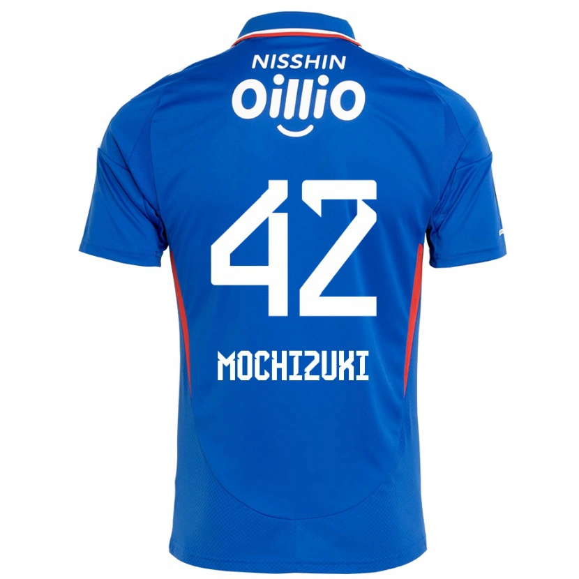 Danxen Kinderen Kohei Mochizuki #42 Koningsblauw Wit Thuisshirt Thuistenue 2025/26 T-Shirt