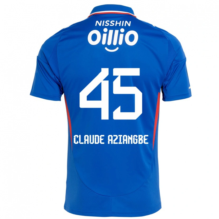 Danxen Kinderen Jean Claude #45 Koningsblauw Wit Thuisshirt Thuistenue 2025/26 T-Shirt