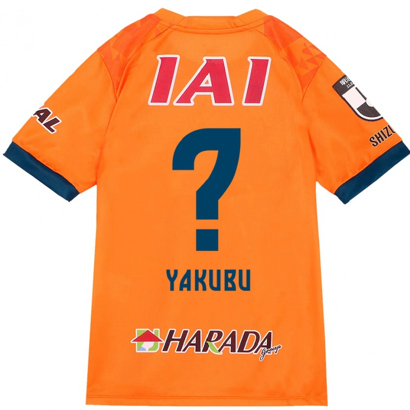 Danxen Kinderen Aziz Yakubu #0 Oranje Rood Thuisshirt Thuistenue 2025/26 T-Shirt