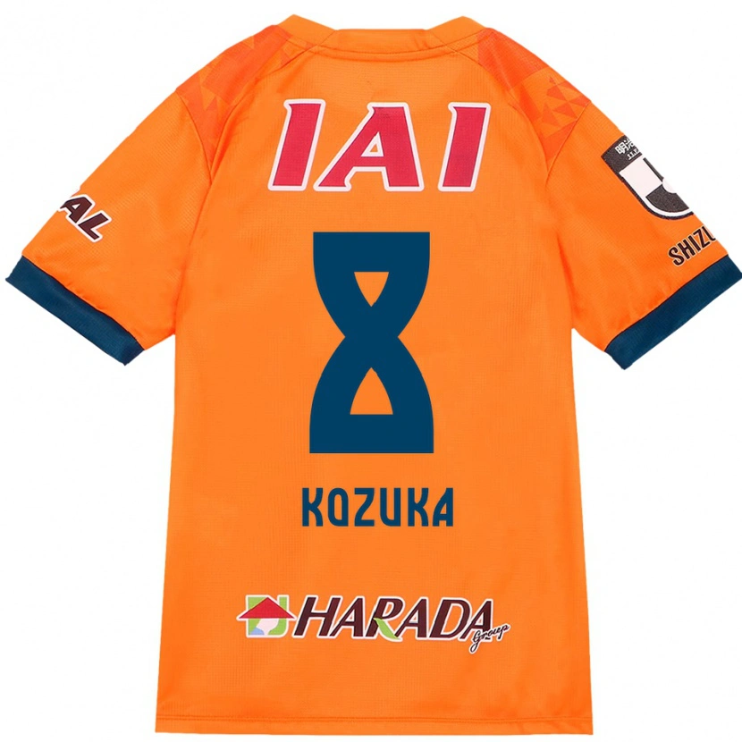 Danxen Kinderen Kazuki Kozuka #8 Oranje Rood Thuisshirt Thuistenue 2025/26 T-Shirt