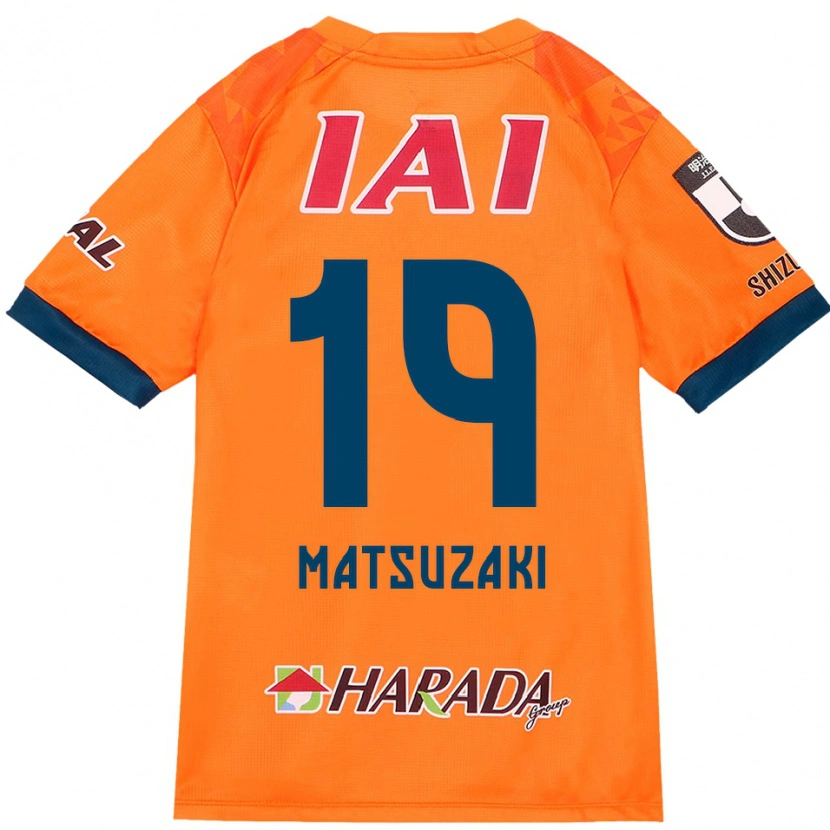 Danxen Kinderen Kai Matsuzaki #19 Oranje Rood Thuisshirt Thuistenue 2025/26 T-Shirt