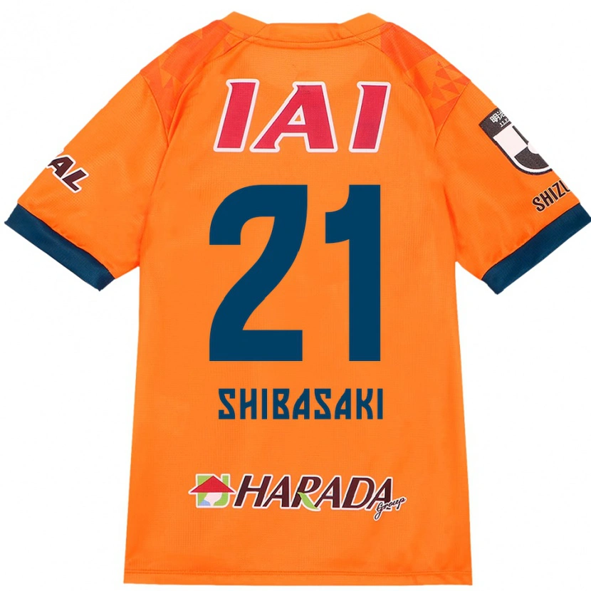 Danxen Kinderen Kaito Shibasaki #21 Oranje Rood Thuisshirt Thuistenue 2025/26 T-Shirt