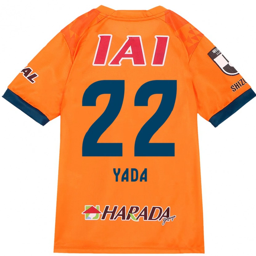 Danxen Kinderen Ryunosuke Yada #22 Oranje Rood Thuisshirt Thuistenue 2025/26 T-Shirt