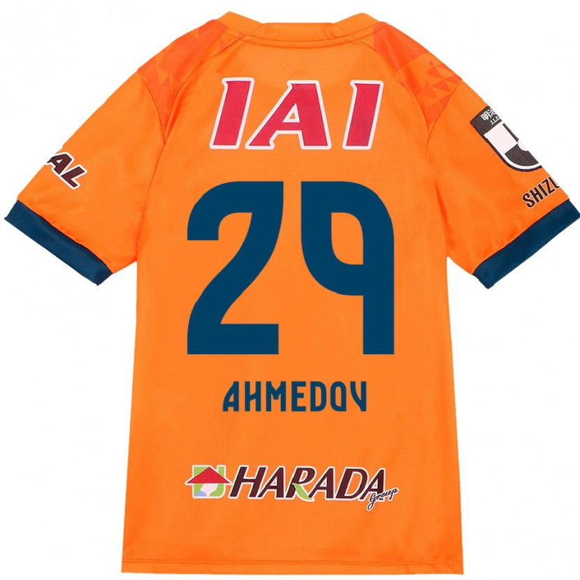 Danxen Kinderen Ahmed Ahmedov #29 Oranje Rood Thuisshirt Thuistenue 2025/26 T-Shirt