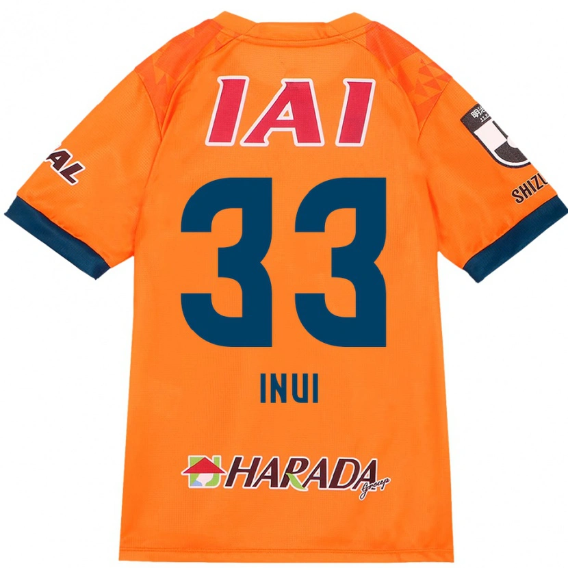 Danxen Kinderen Takashi Inui #33 Oranje Rood Thuisshirt Thuistenue 2025/26 T-Shirt