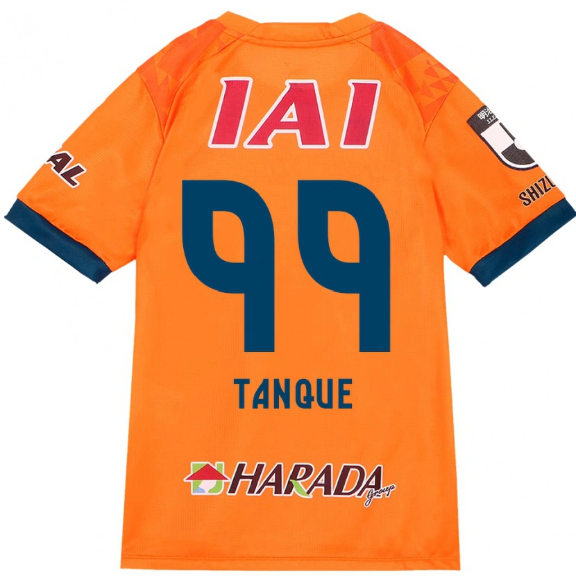 Danxen Kinderen Douglas Tanque #99 Oranje Rood Thuisshirt Thuistenue 2025/26 T-Shirt