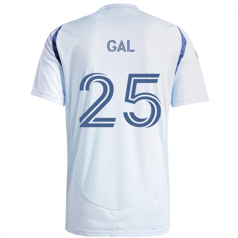 Danxen Kinderen Jeff Gal #25 Licht Hemelsblauwblauw Uitshirt Uittenue 2025/26 T-Shirt