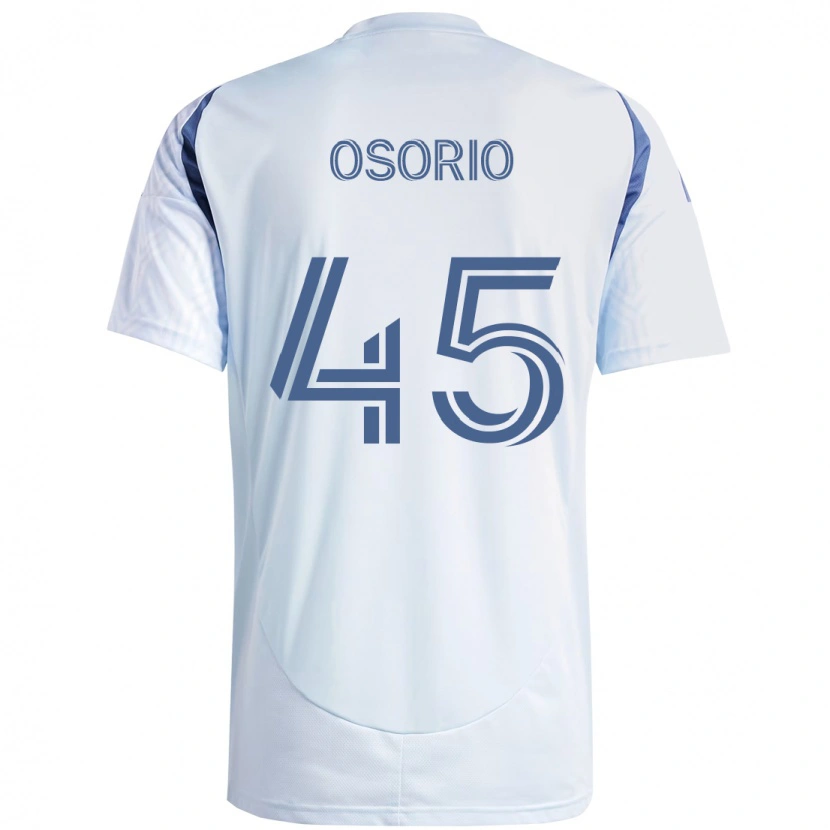 Danxen Kinderen Harold Osorio #45 Licht Hemelsblauwblauw Uitshirt Uittenue 2025/26 T-Shirt