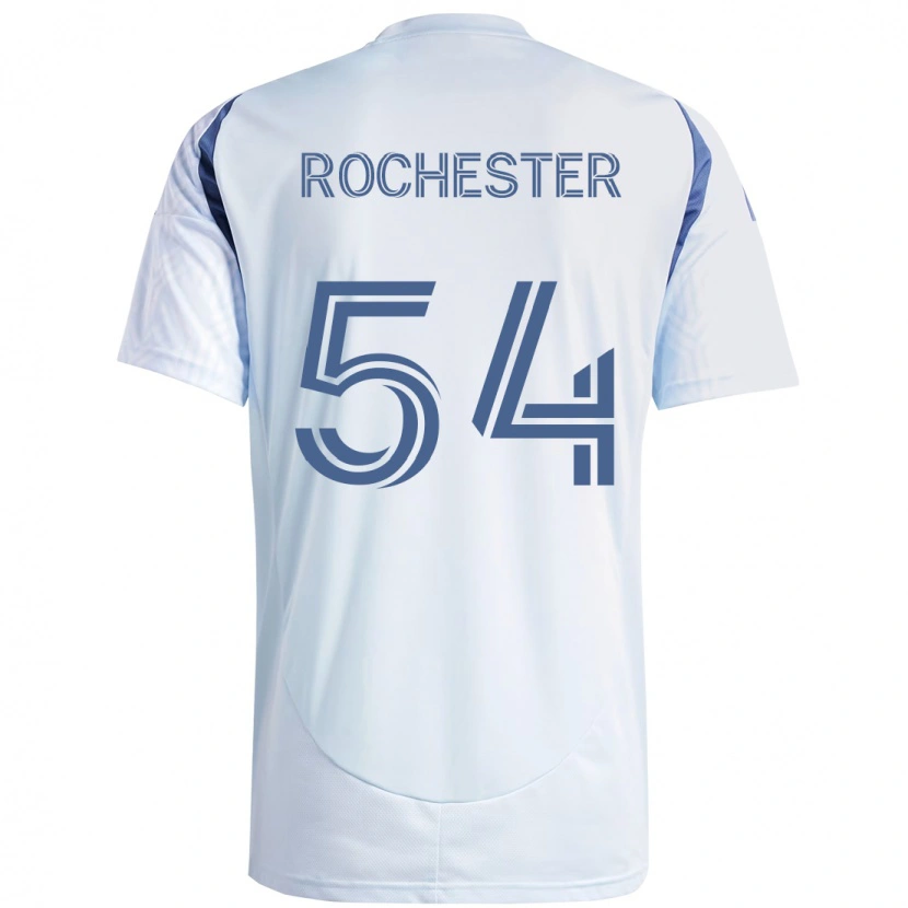 Danxen Kinderen Lamonth Rochester #54 Licht Hemelsblauwblauw Uitshirt Uittenue 2025/26 T-Shirt