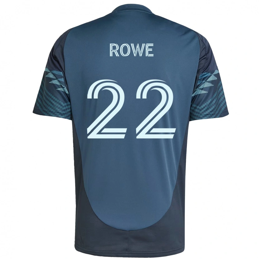 Danxen Kinderen Kelyn Rowe #22 Lichtblauw Uitshirt Uittenue 2025/26 T-Shirt