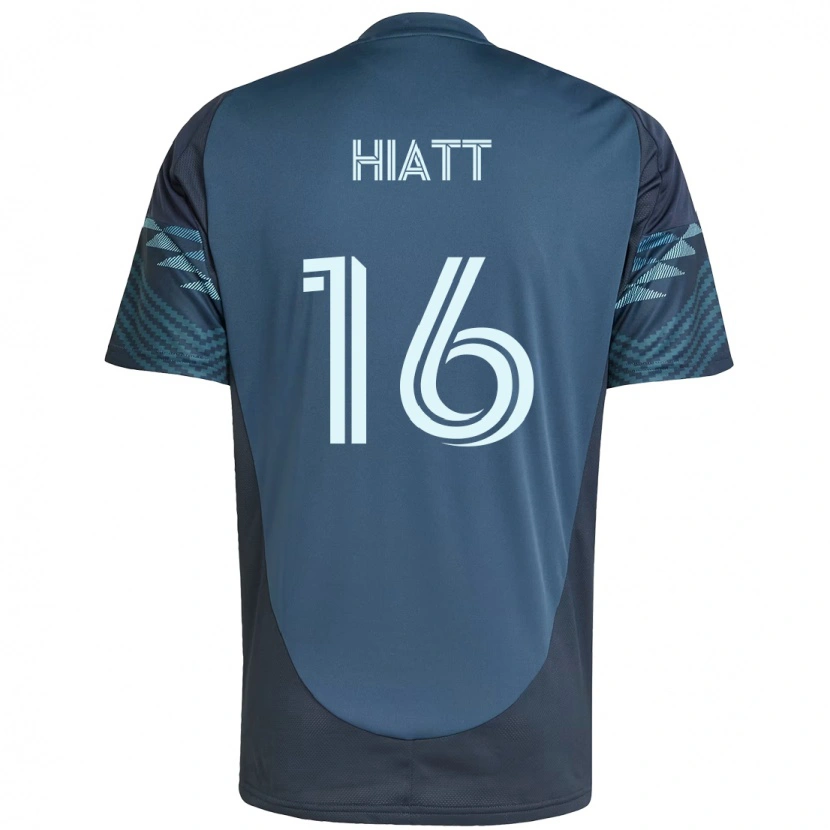 Danxen Kinderen Samantha Hiatt #16 Lichtblauw Uitshirt Uittenue 2025/26 T-Shirt