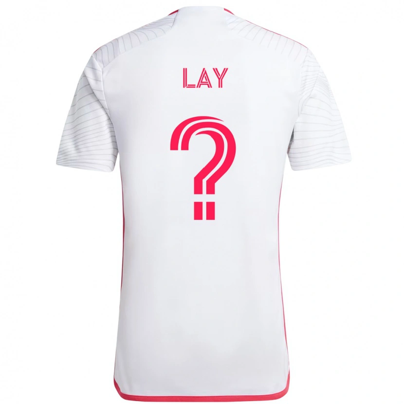 Danxen Kinderen Mikey Lay #0 Wit Magenta Uitshirt Uittenue 2025/26 T-Shirt